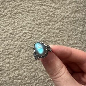 Labradorite Statement Ring